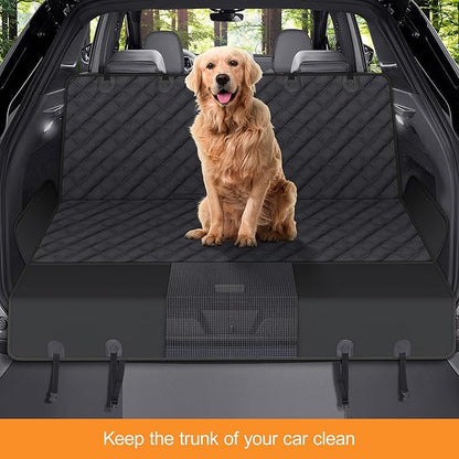 GXT Dog Back Seat Cover Protector for Cars SUV and Trucks with Mesh Window