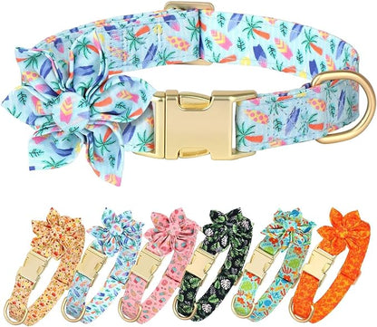 Beirui Cute Girl Dog Collars for Female Dogs
