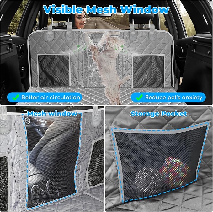 URPOWER Back Seat Extender for Dogs