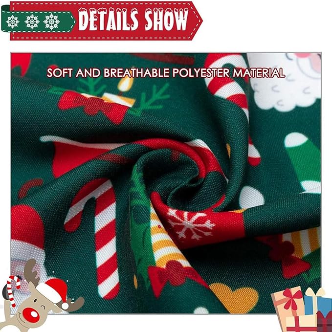 SCENEREAL Christmas Dog Bandana 4 Pack