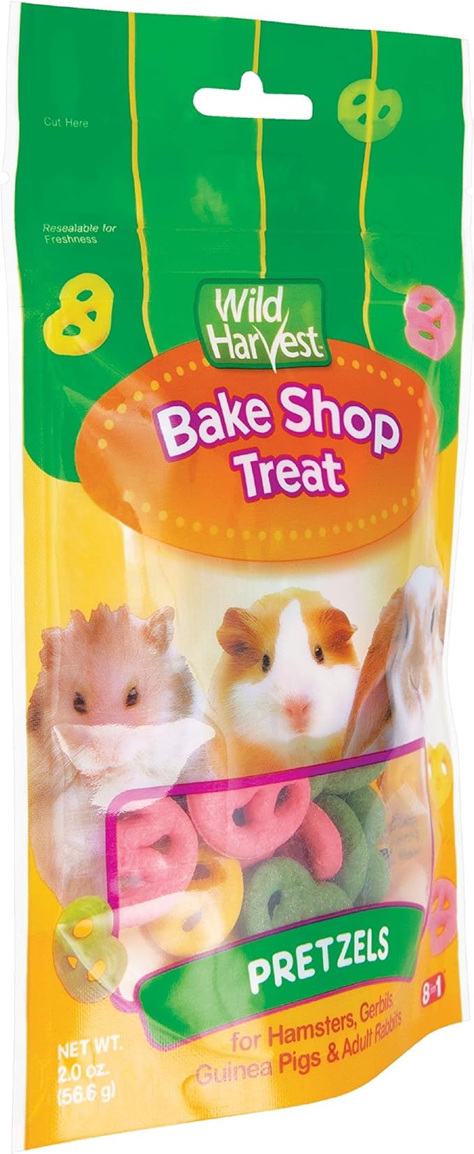 Wild Harvest Food And Unique Edible Treats for Guinea Pigs, Hamsters, Gerbils, and Adult Rabbits