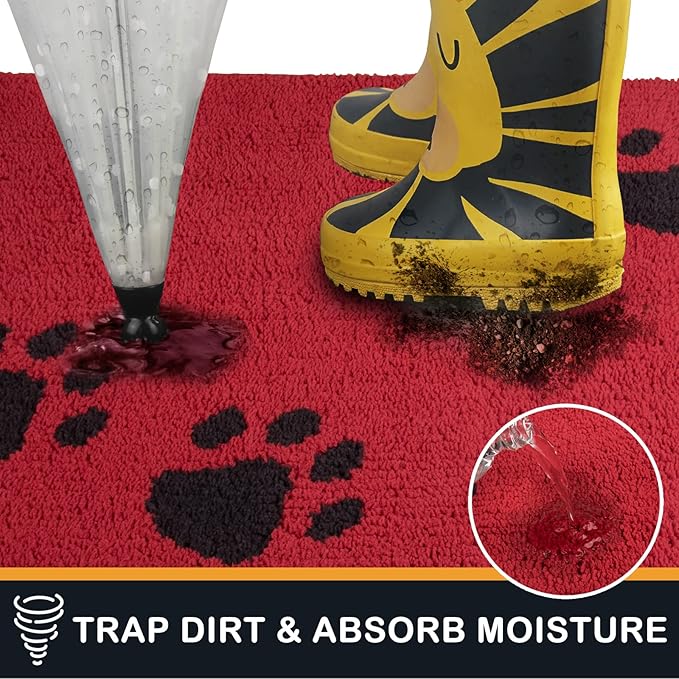 PURRUGS Dirt Trapper Door Mat 32" x 47"