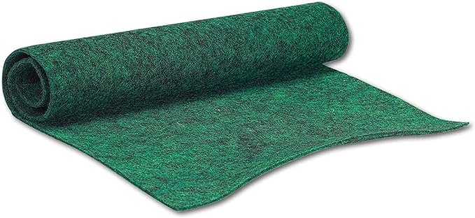 Zilla Reptile Terrarium Bedding Substrate Floor Liner, Green, 125G, 17.25" x 71"