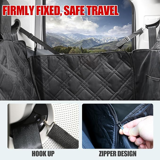 Mabett Dog Seat Covers for Ford Maverick 2024 2023 2022 Accessories 600D Oxford