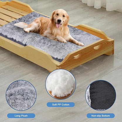 Plush Dog Crate Beds 36" x 23" x 3")