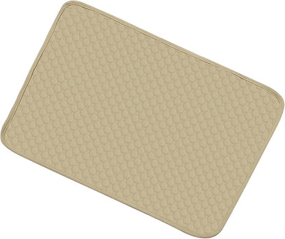 X AUTOHAUX Dog Seat Cover Reuse Car Seat 150x90cm Khaki