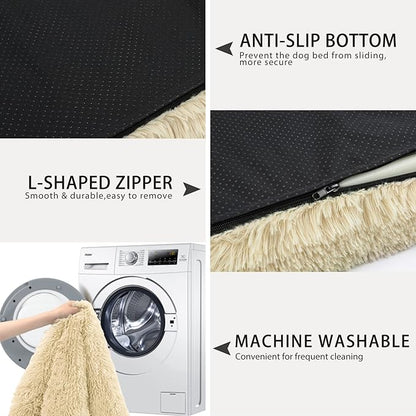 MIHIKK Extra Large Dog Bed 41x29 inch,