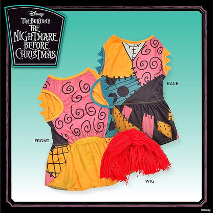 Halloween Nightmare Before Christmas Sally Costume - Extra Extra Large| Halloween Costumes for Dogs, Officially Licensed Disney Dog Halloween Costume