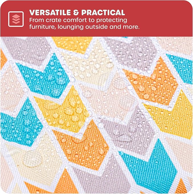 Downtown Pet Supply Dog Crate Pad 42 x 27, Waterproof,