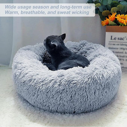 Calming Dog Bed for Small Medium Large Dogs (36 x 36 Inch,