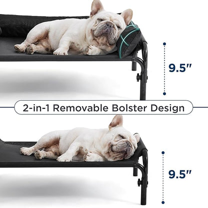 Bedsure Elevated Raised Outdoor Dog Bed 32 inches