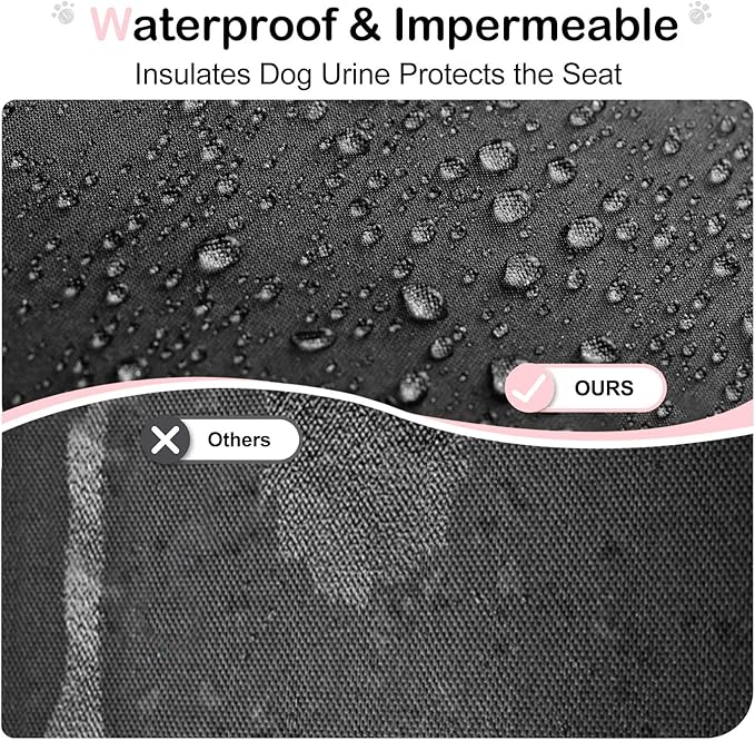 Dog Car Seat Cover for Back Seat