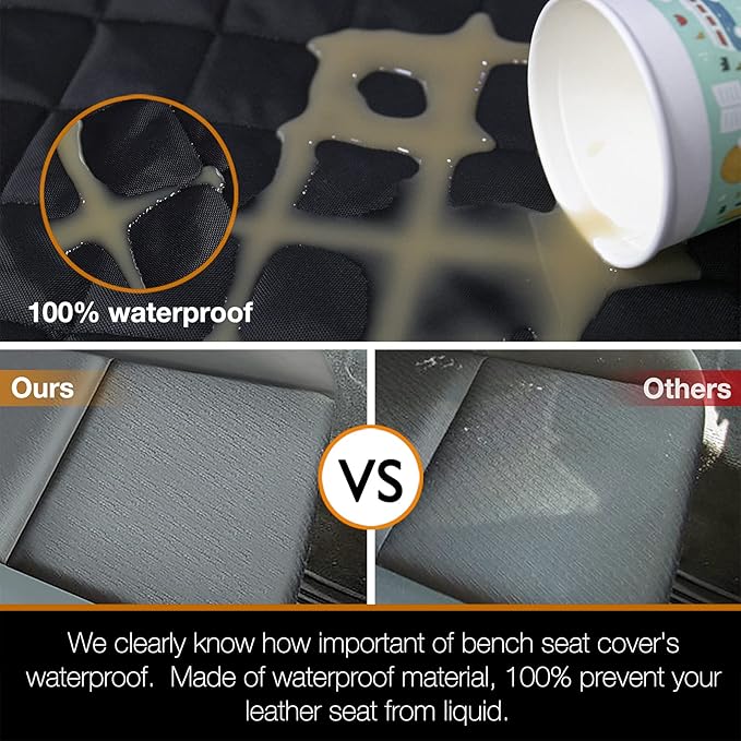 iBuddy Bench Car Seat Cover for Car/SUV/Small Truck