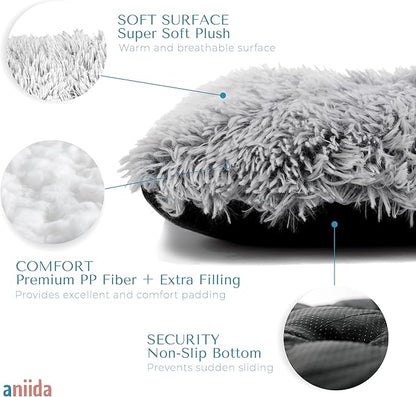 Washable Dog Cat Bed 31L x 21W x 5Th inches)