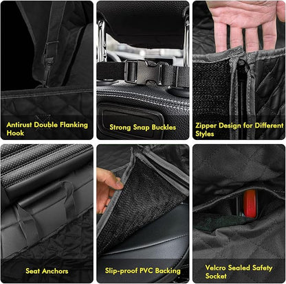 Dog Car Seat Cover for Back Seat CWLSGU1