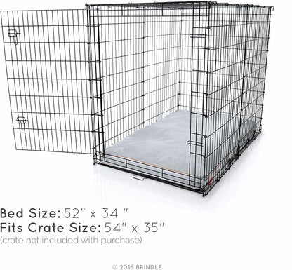 BRINDLE Stone Shredded Memory Foam Pet Bed