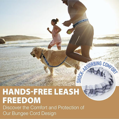 Hands Free Dog Leash with Waist Belt Lifetime Replacement 5318