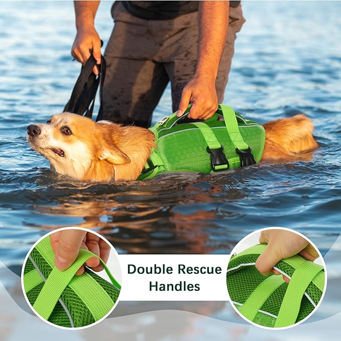 Kuoser Dog Life Jacket High Flotation