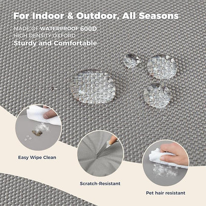 Miguel Outdoor Waterproof Cat Bed with Side 20 inches