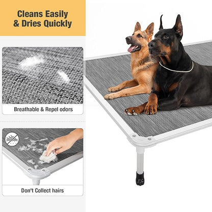 Veehoo Chew Proof Elevated Dog Bed