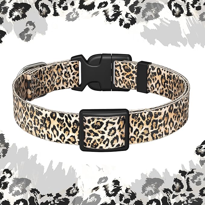 Cute Floral Dog Collar for Small Medium Large Dogs