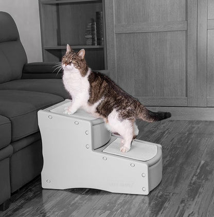 Pet Gear Easy Step II Pet Stairs 2 Step 150 Pounds, 5 Colors