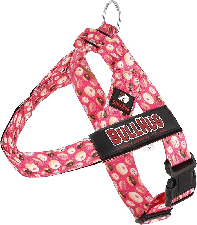 BULLHUG Harness – Made for Larger Chested Dogs Like English Bulldogs