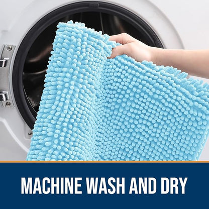 OLANLY Dog Door Mat for Muddy Paws 48x30