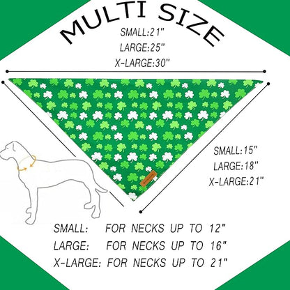 Realeaf St. Patrick's Day Dog Bandanas 2 Pack