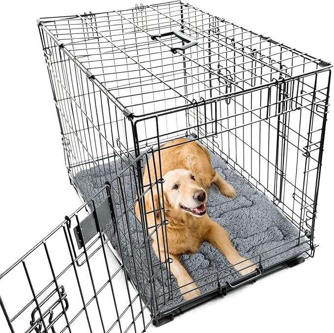 Dog Bed Crate Mat(42" X 28") 2 Pack