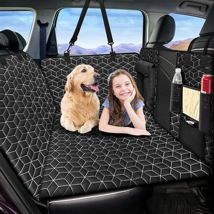 Back Seat Extender for Dogs Dog Seat Cover for Back Seat