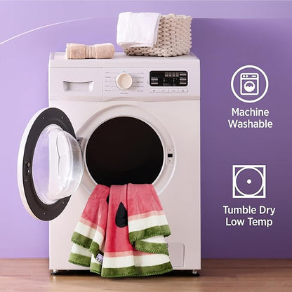 Lesure Dog Blankets for Large Dogs 350GSM Flannel 50"x50", Red