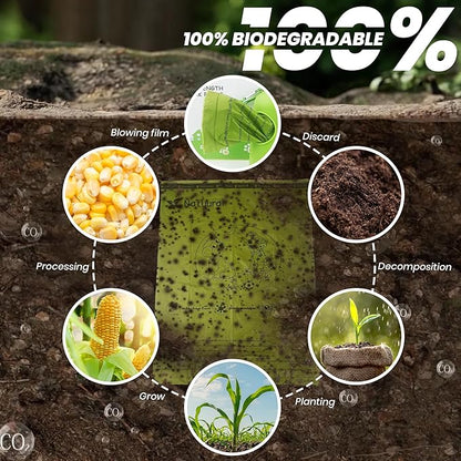 Biodegradable Poop Bags-1050 Counts 70 Rolls 9×13 Inch, 100% Leak