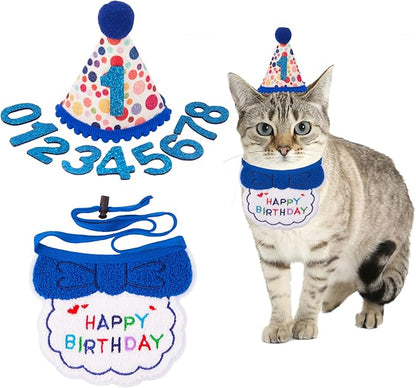 ADOGGYGO Cat Birthday Party Supplies