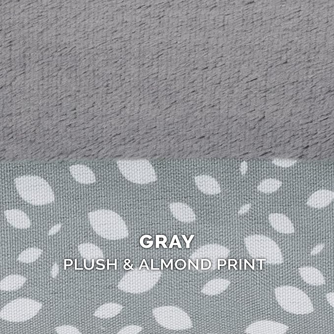 Furhaven Cooling Gel Dog Bed for Large/Medium Dogs w/ Removable Bolsters & Washable Cover 55 lbs