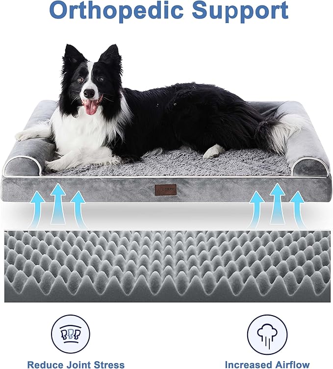 Figopage Jumbo Dog Bed for Large Dogs