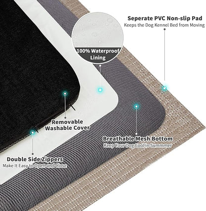 Panku Small 24inch Dog Bed 24x16x2)