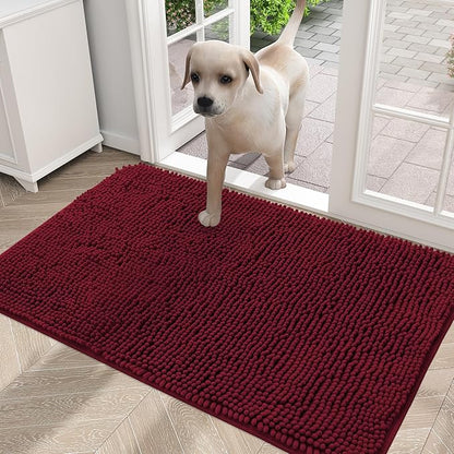 OLANLY Dog Door Mat for Muddy Paws 30x20