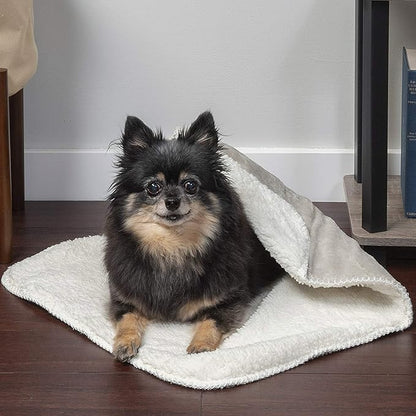 Furhaven Waterproof & Self-Warming Throw Blanket for Dogs & Indoor Cats