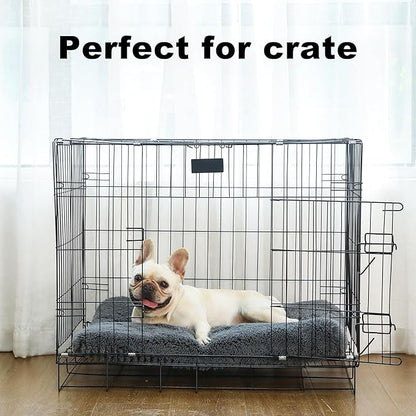 Plush Dog Crate Bed 21"x13")