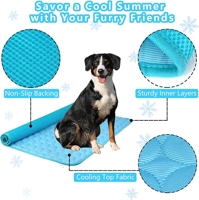 Dog Cooling Mat 59" x 40"
