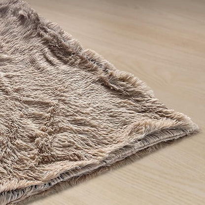 PJYuCien Fluffy Fleece Calming Pet Throw Blanket 30 * 40", Machine