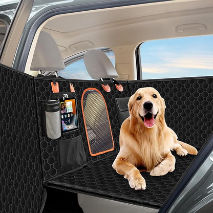 Senose Backseat Cover for Dogs in Car