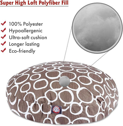 Majestic Pet Fusion Mocha Medium Round Pet Bed