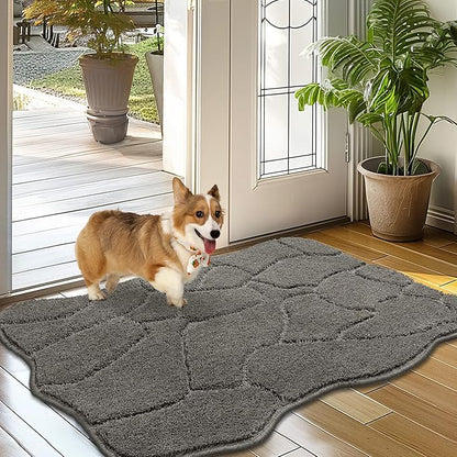 BSICPRO Dog Mat for Muddy Paws 24x36 Low