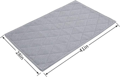 HOMBYS Chew Proof Dog Crate Pad Mat (Large(41" L 28" W),