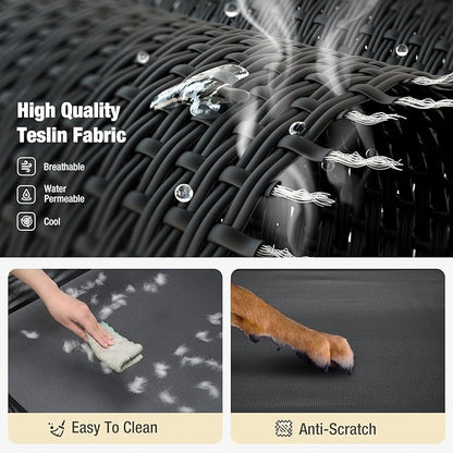 Veehoo Cooling Raised Dog Bed