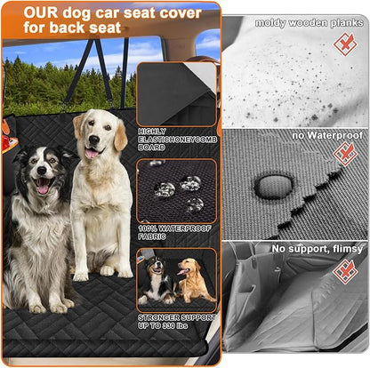 Dog Car Seat Back Seat Pet Cover Back