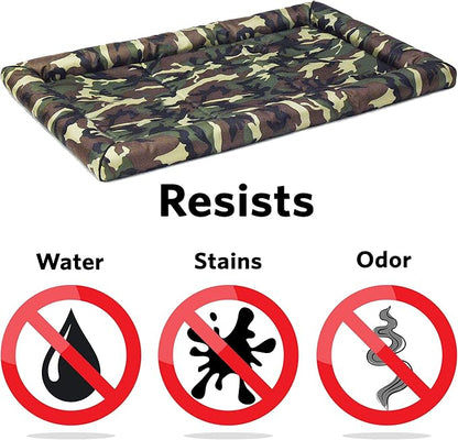 MidWest Homes for Pets Maxx Dog Bed for Metal Dog Crates 30-Inch, Camouflage