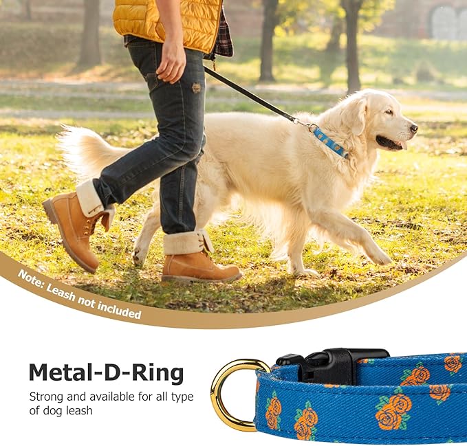 Cotton Handmade Dog Collar Cute and Distinctive Patterns